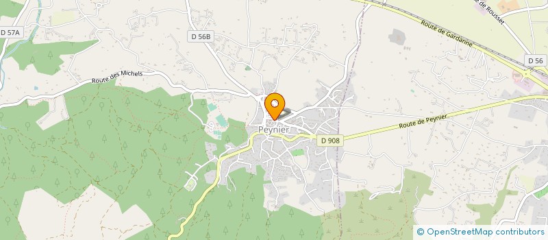 localisation de l'entreprise POLE SOLUTIONS COMMUNICANTES SECURISEES  ROUSSET