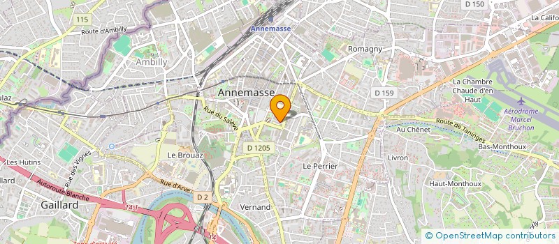 localisation de l'entreprise POLE SUB à ANNEMASSE
