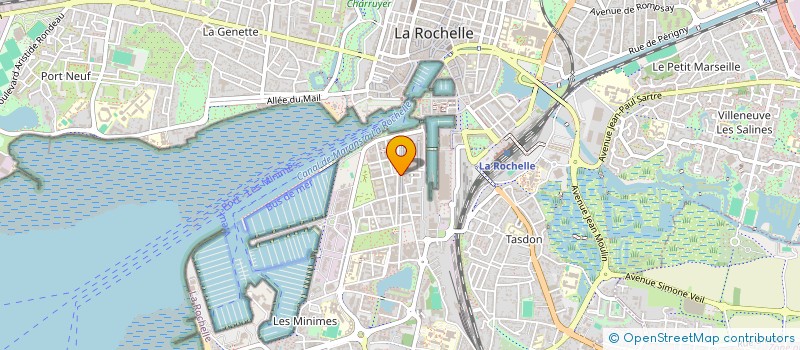 localisation de l'entreprise POLE SUCCESSION  LA ROCHELLE