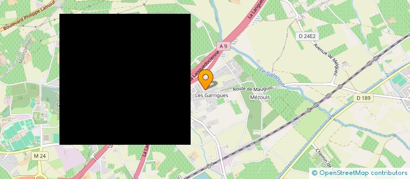 localisation de l'entreprise POLE SUD  LANSARGUES