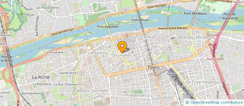 localisation de l'entreprise POLE SUD 37  TOURS