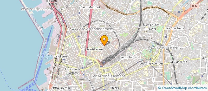 localisation de l'entreprise POLE SUD à MARSEILLE