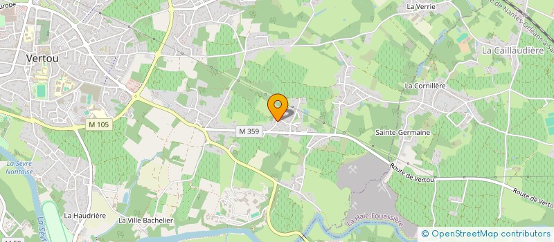 localisation de l'entreprise POLE SUD AUTOMOBILES à VERTOU