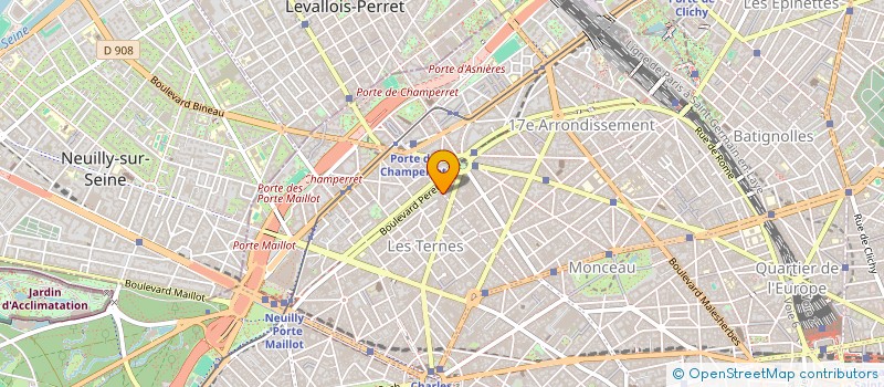 localisation de l'entreprise POLE T. P. CONSEIL  PARIS