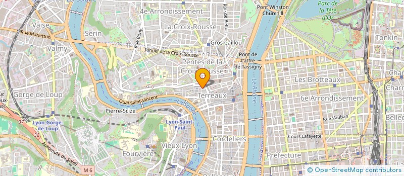localisation de l'entreprise POLE TECHNIQUE à LYON