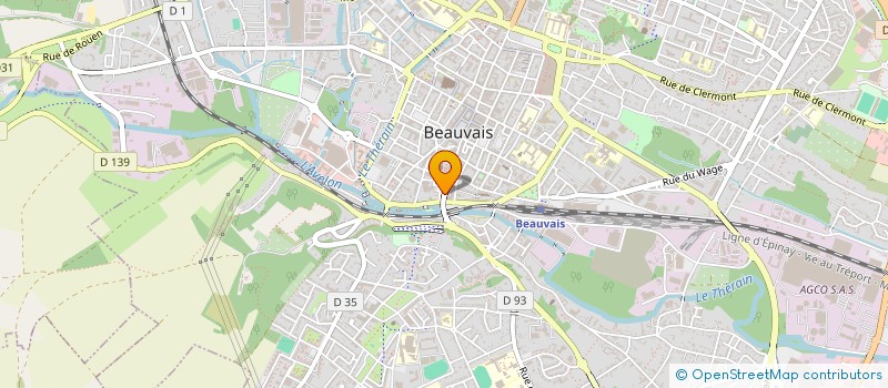 localisation de l'entreprise POLE TECHNIQUE à COMPIEGNE