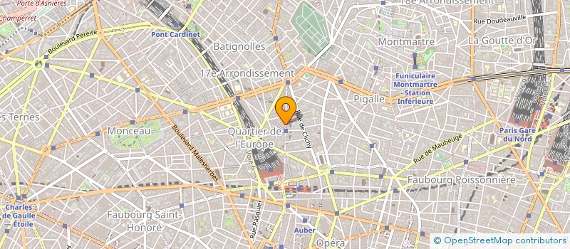 localisation de l'entreprise POLE VIRTUEL à PARIS