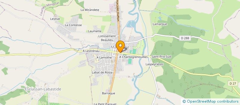 localisation de l'entreprise POLE VOCAL-MUSIQUES EN ASTARAC  MASSEUBE