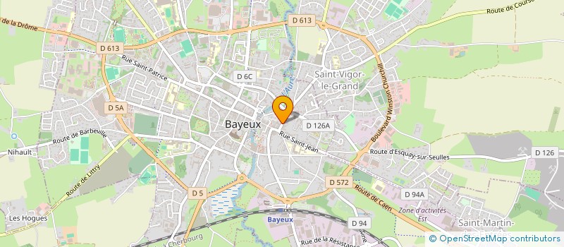 localisation de l'entreprise POLEA  BAYEUX