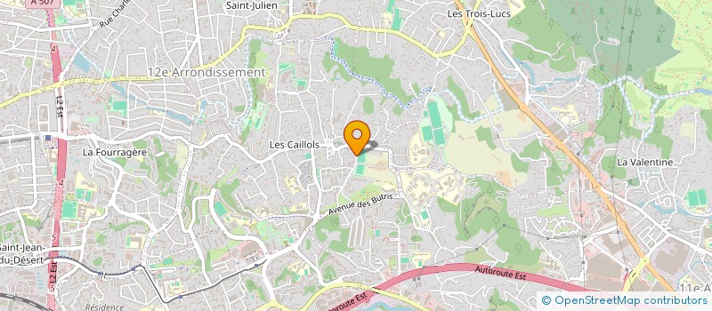 localisation de l'entreprise POLECA à MARSEILLE
