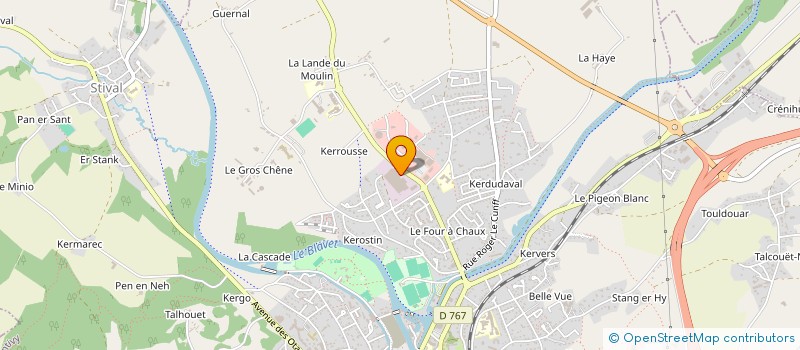 localisation de l'entreprise POLEMAC à PONTIVY