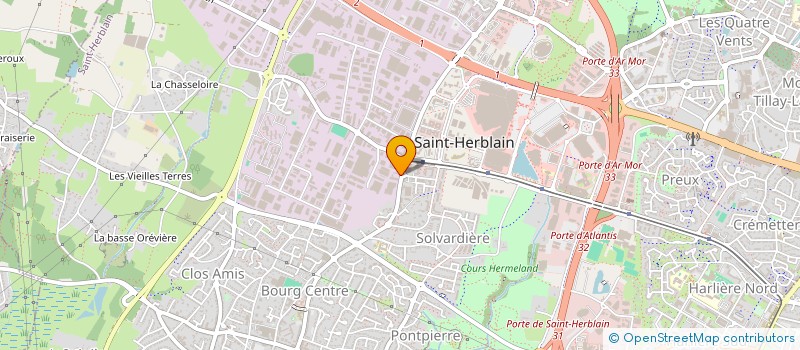 localisation de l'entreprise POLENIZ à SAINT-HERBLAIN
