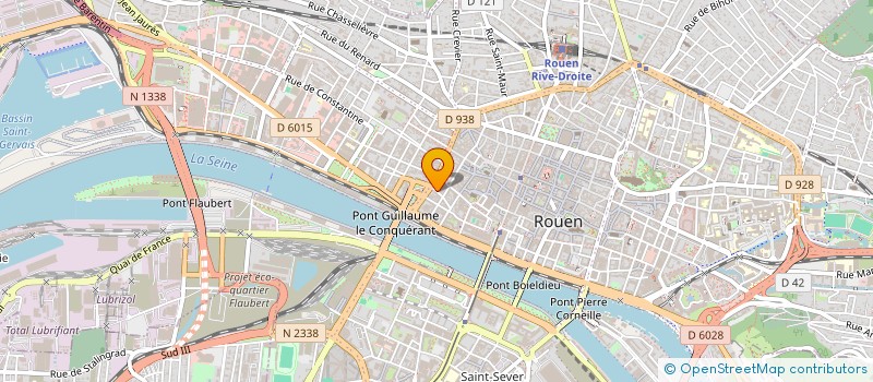 localisation de l'entreprise POLES à ROUEN