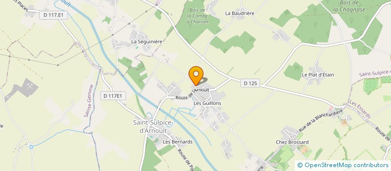 localisation de l'entreprise POLESPACE  SAINT SULPICE D'ARNOULT