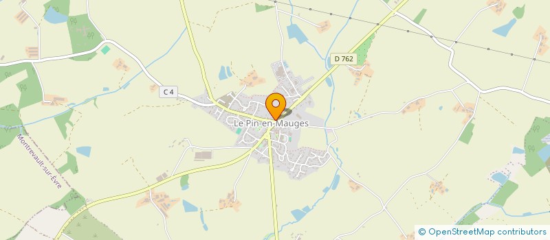 localisation de l'entreprise POLETIBO à BEAUPREAU-EN-MAUGES