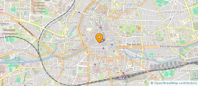 localisation de l'entreprise POLEVA  RENNES