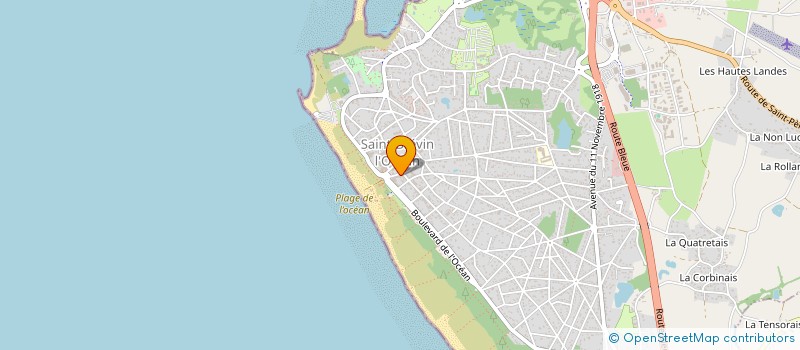 localisation de l'entreprise POLGEST à SAINT-BREVIN-LES-PINS