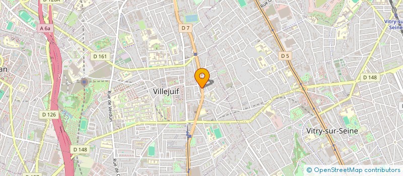 localisation de l'entreprise POLHO à VILLEJUIF