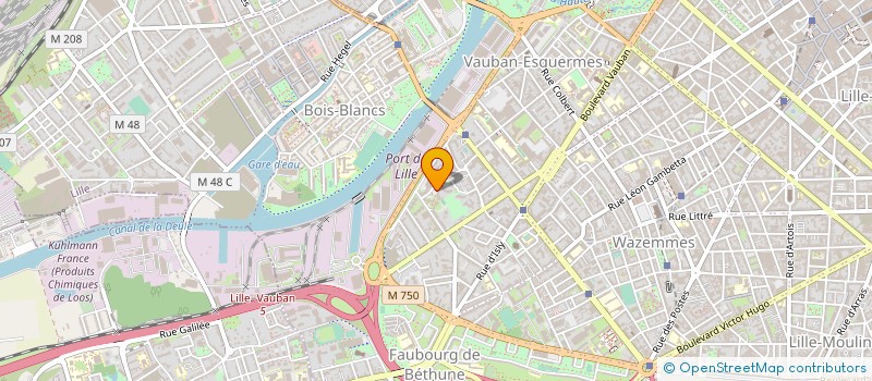 localisation de l'entreprise POLHUB - POLITIQUEMENT CORRECT à LILLE
