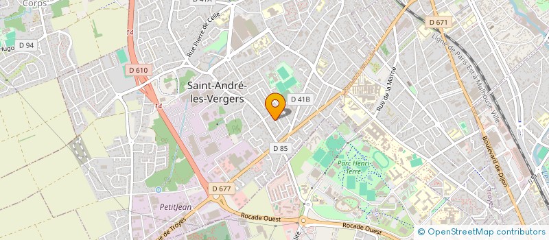 localisation de l'entreprise POLHUSA  SAINT-ANDRE-LES-VERGERS