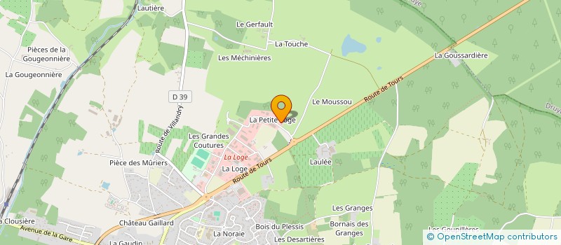 localisation de l'entreprise POLI à AZAY-LE-RIDEAU