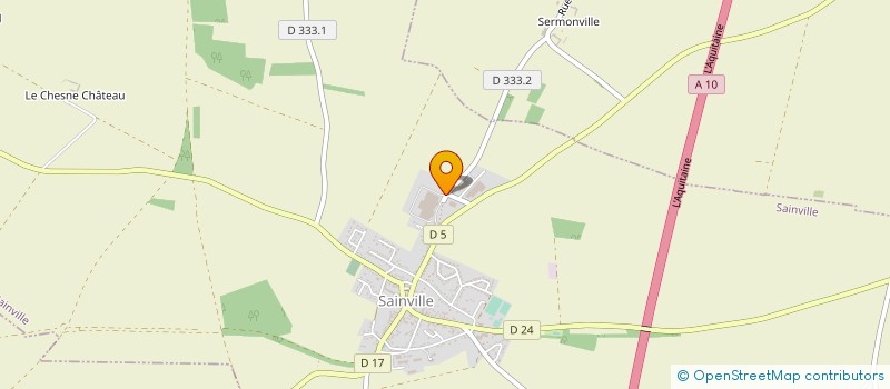 localisation de l'entreprise POLI 92 à AUNEAU-BLEURY-SAINT-SYMPHORIEN