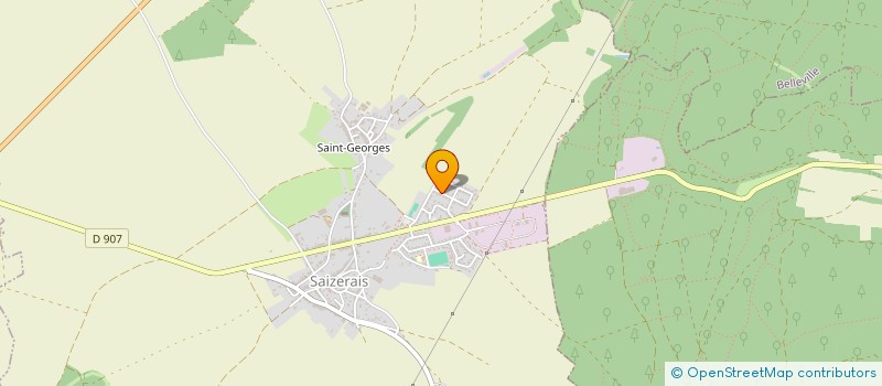 localisation de l'entreprise POLI BATIMENT SARL  SAIZERAIS