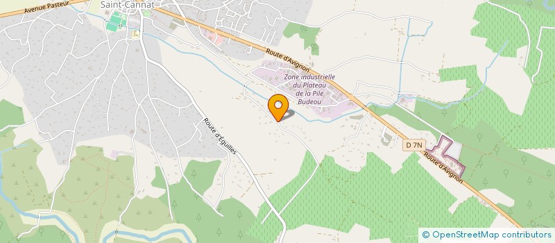 localisation de l'entreprise POLI.COM  SAINT-CANNAT