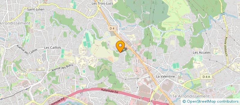 localisation de l'entreprise POLI FORMATION  MARSEILLE