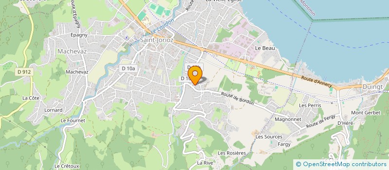 localisation de l'entreprise POLI INVESTISSEMENTS à SAINT-JORIOZ