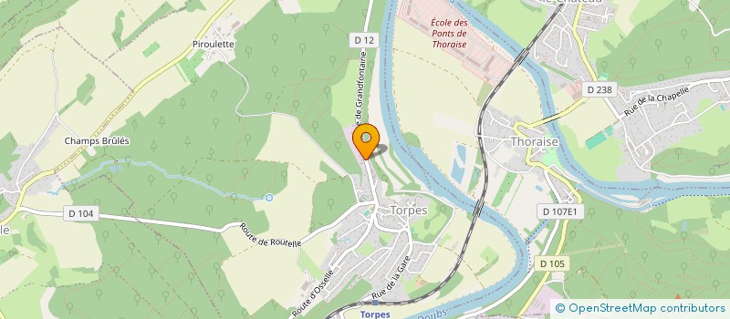 localisation de l'entreprise POLI M à TORPES