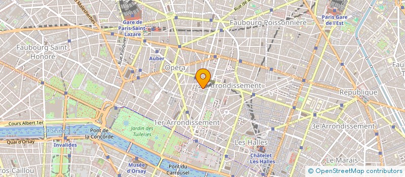 localisation de l'entreprise POLI O2 à PARIS