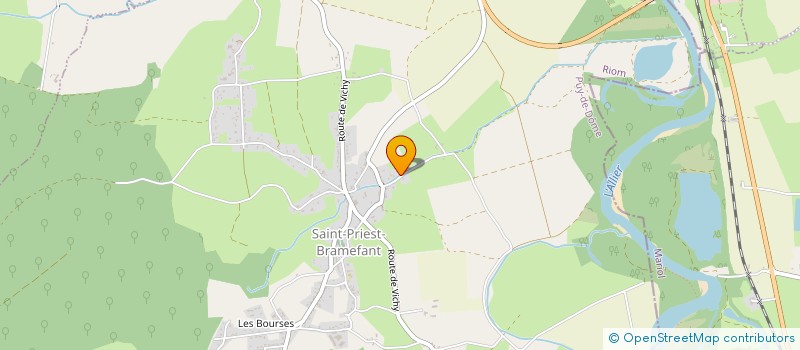 localisation de l'entreprise POLI RENOV à SAINT-PRIEST-BRAMEFANT