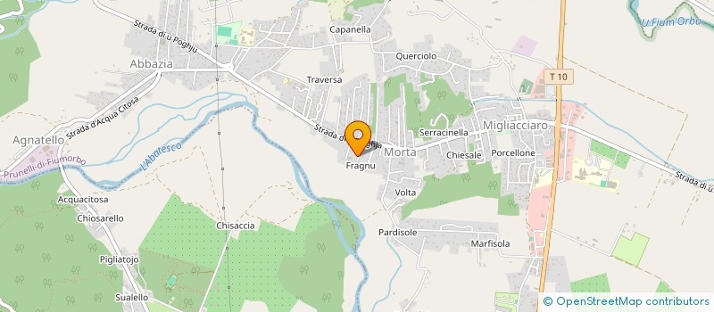 localisation de l'entreprise POLI SLAVEZ INDIVISION  PRUNELLI-DI-FIUMORBO