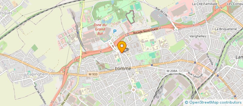 localisation de l'entreprise POLI'TEEN à LILLE