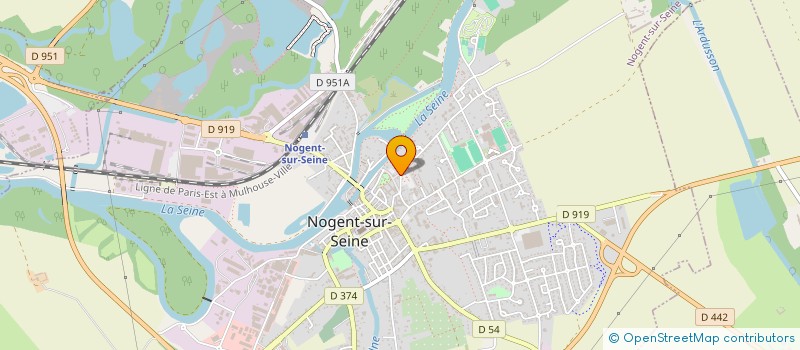 localisation de l'entreprise POLIBAMA  NOGENT-SUR-SEINE