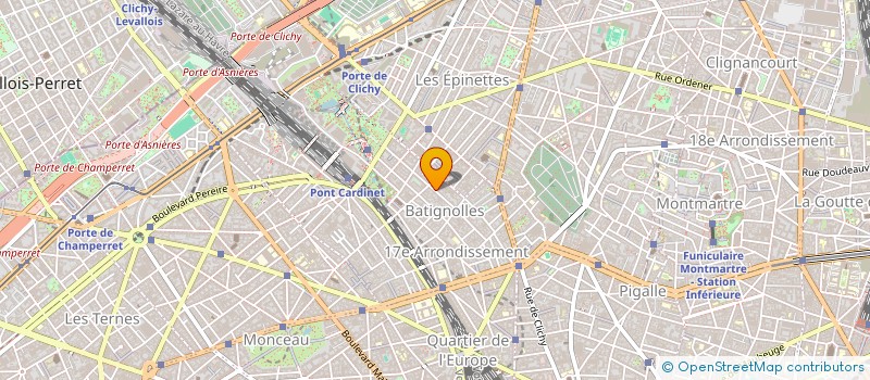 localisation de l'entreprise POLICYS à CLICHY