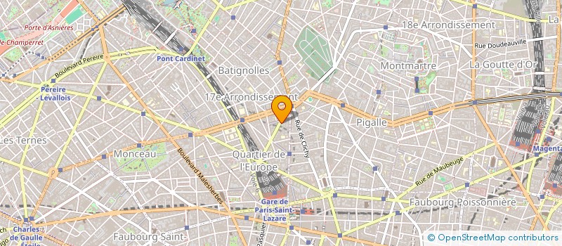 localisation de l'entreprise POLIGONE AUDIT  PARIS