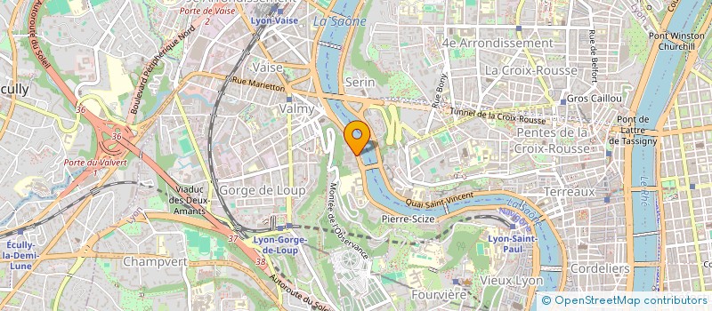 localisation de l'entreprise POLIMEDIA à LYON