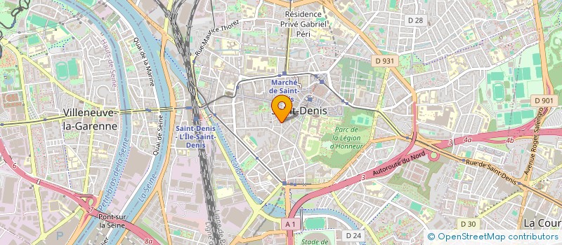 localisation de l'entreprise POLIMEKS à SAINT DENIS