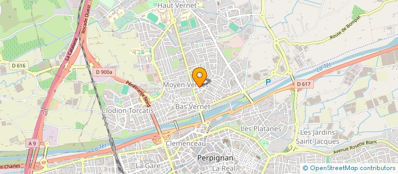 localisation de l'entreprise POLIMEX à PERPIGNAN