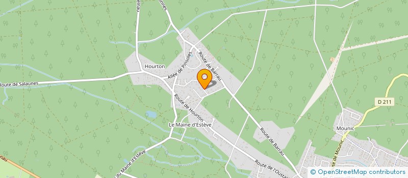 localisation de l'entreprise POLIMO  SAINT-AUBIN-DE-MEDOC