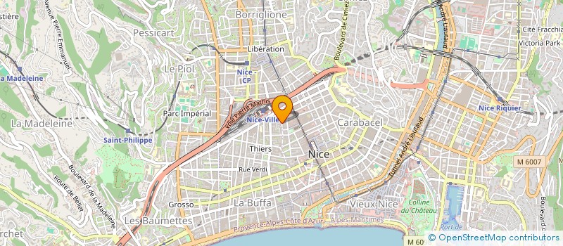 localisation de l'entreprise POLINICE ASSOCIATION POUR LE DEVELOPPEMENT DE LA SCIENCE POLITIQUE A NICE à NICE