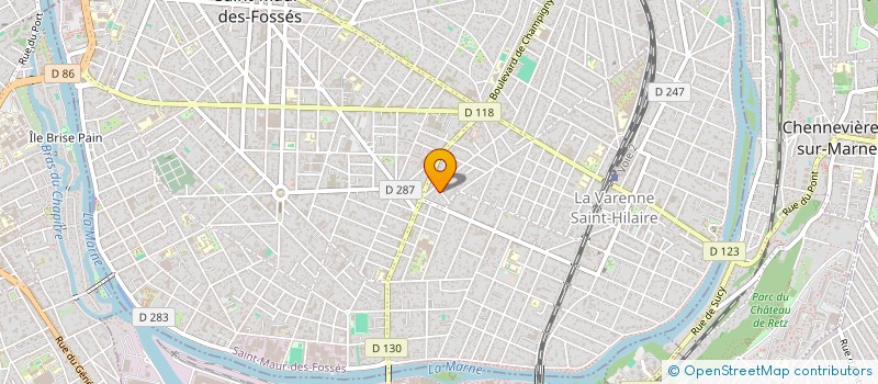 localisation de l'entreprise POLIOPOL  SAINT-MAUR-DES-FOSSES