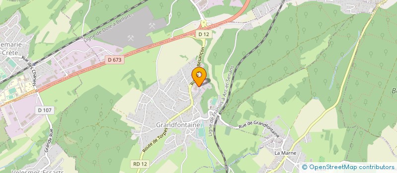 localisation de l'entreprise POLIS PRECIS à GRANDFONTAINE