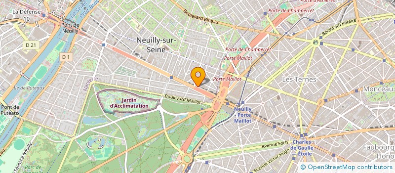localisation de l'entreprise POLIS-URBIS à NEUILLY-SUR-SEINE