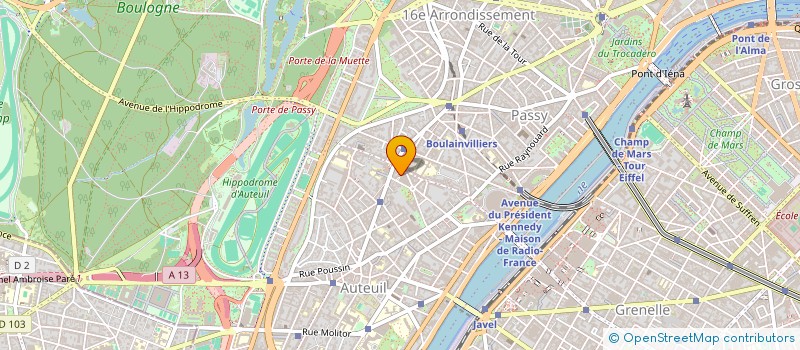 localisation de l'entreprise POLISMORPHE  PARIS