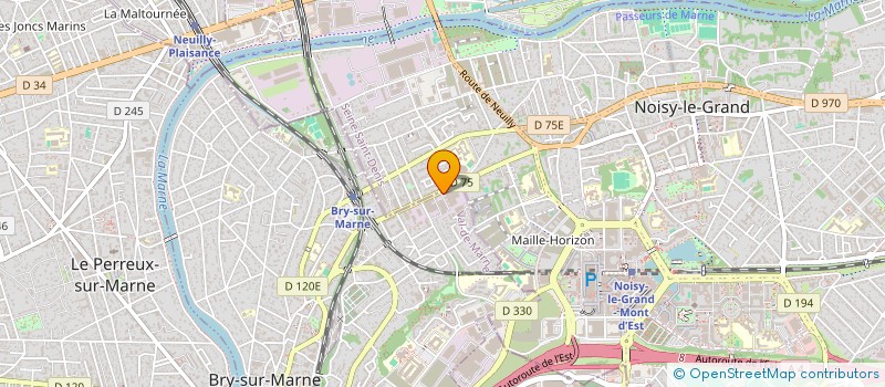 localisation de l'entreprise POLISSA à BRY-SUR-MARNE