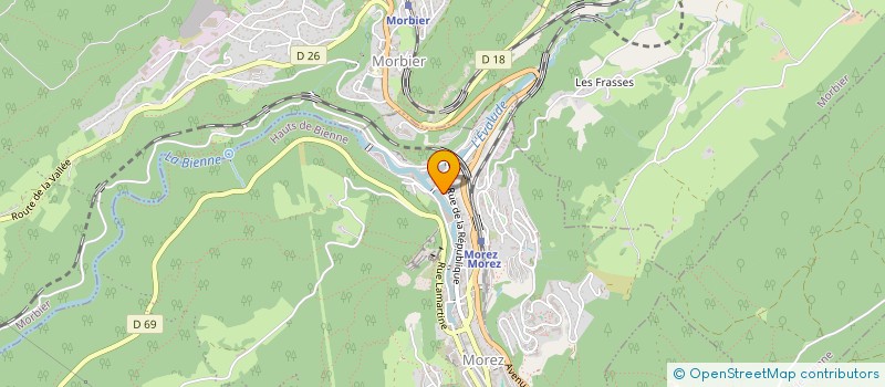 localisation de l'entreprise POLISSAGE OZBEY à HAUTS DE BIENNE