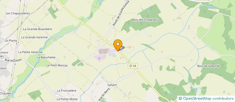 localisation de l'entreprise POLISSET FILS à SENILLE-SAINT-SAUVEUR